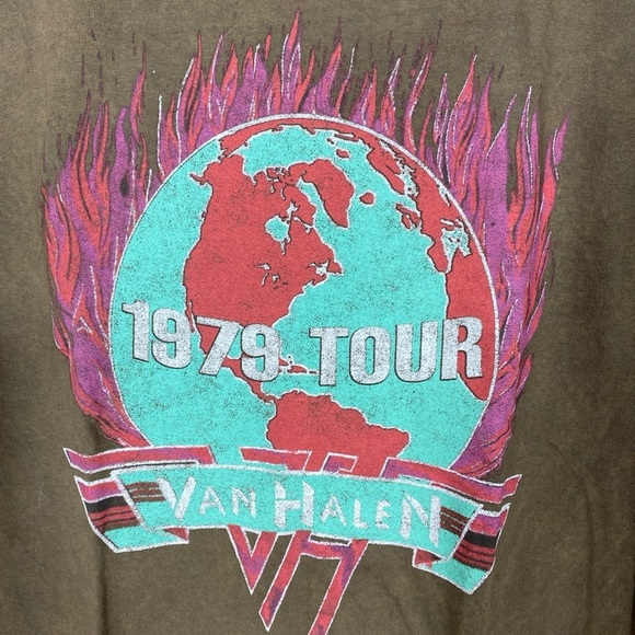 Van Halen World Tour T shirt size large - Picture 2 of 8